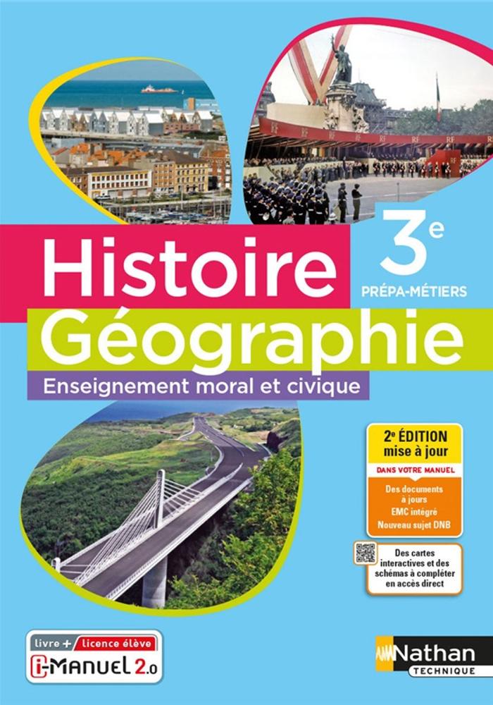 Histoire-Géographie-EMC - 3e Prépa-Métiers - Ed. 2021