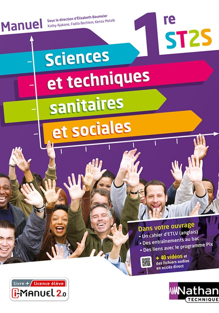 Sciences et techniques sanitaires et sociales - 1re ST2S - Ed. 2021