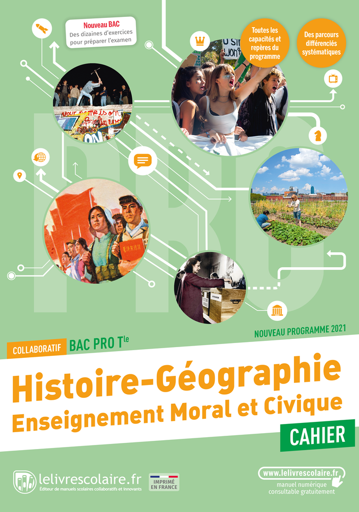 Cahier Histoire-Géographie Tle bac pro - Cahier Numérique Premium