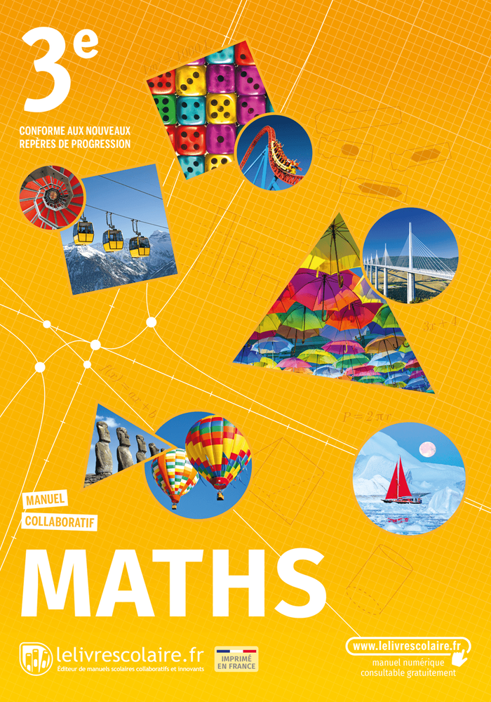 Mathématiques 3e 2021 et son cahier - Manuel Numérique Premium