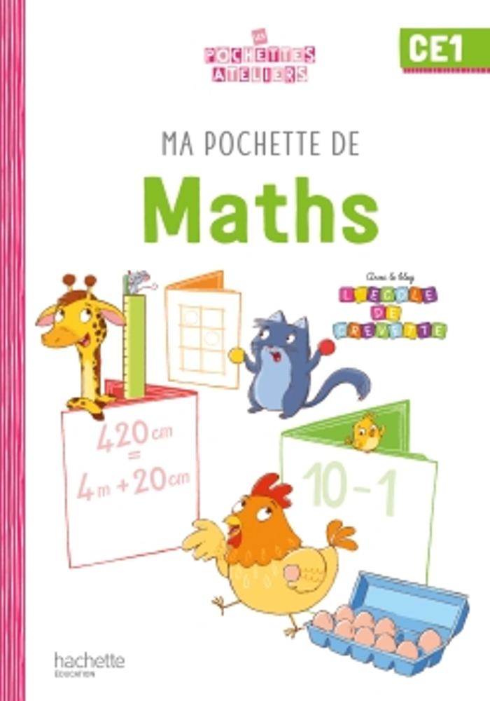 Ma pochette de maths CE1 - Les Pochettes Ateliers - Pochette élève - Ed. 2021