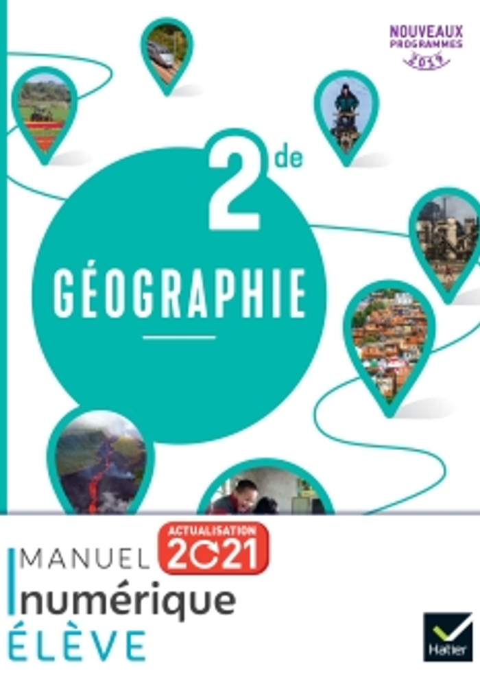 Géographie 2de - Éd. actualisée 2021 - Manuel numérique Premium élève