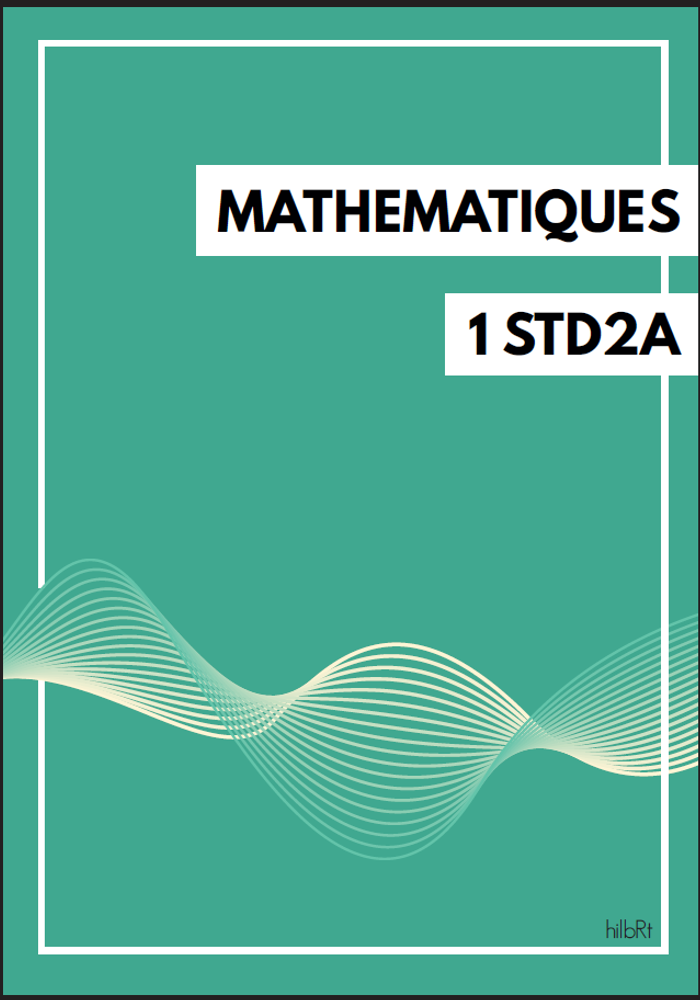 Mathématiques 1re STD2A